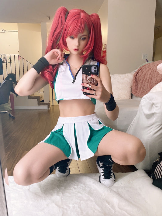 Azur Lane Bremerton Tennis selfies