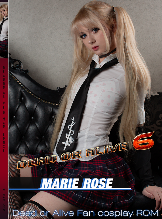 Dead or ALive Marie Rose School Uniform HD digital data