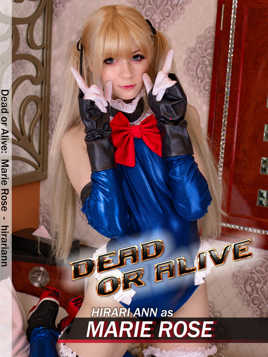 Marie Rose DOA5 erotic bodysuit HD Digital Data