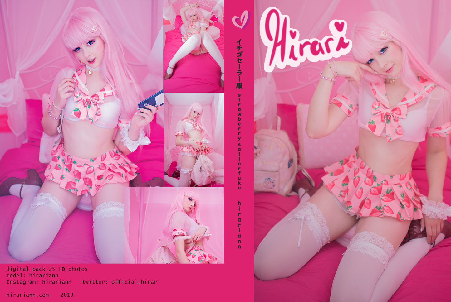 Mini Strawberry Sailor Fuku digital data