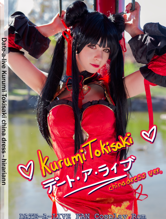 Date a Live Kurumi China dress HD digital data