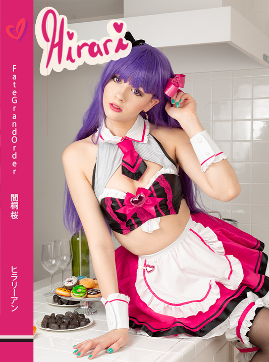 FGO sakura maid cosplay