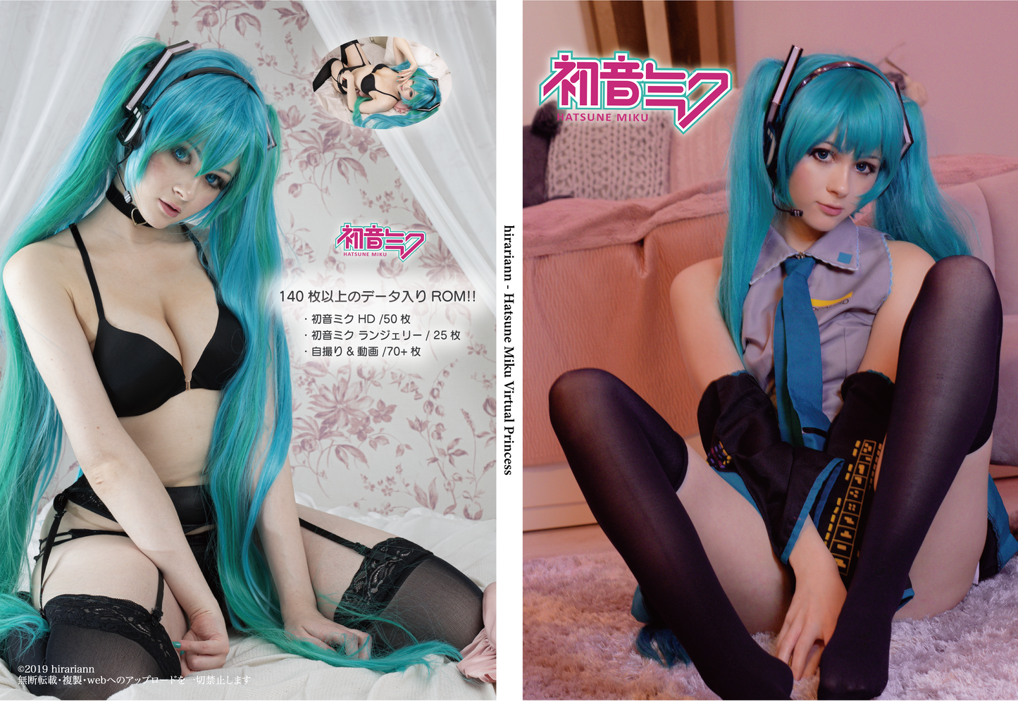 DVD ROM Virtual Princess - Hatsune Miku 2 pack