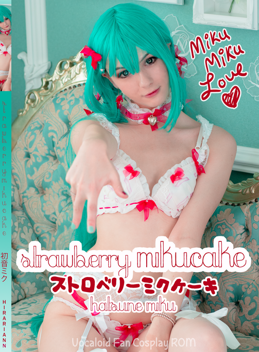 Hatsune Miku Strawberry Cake HD Digital Data
